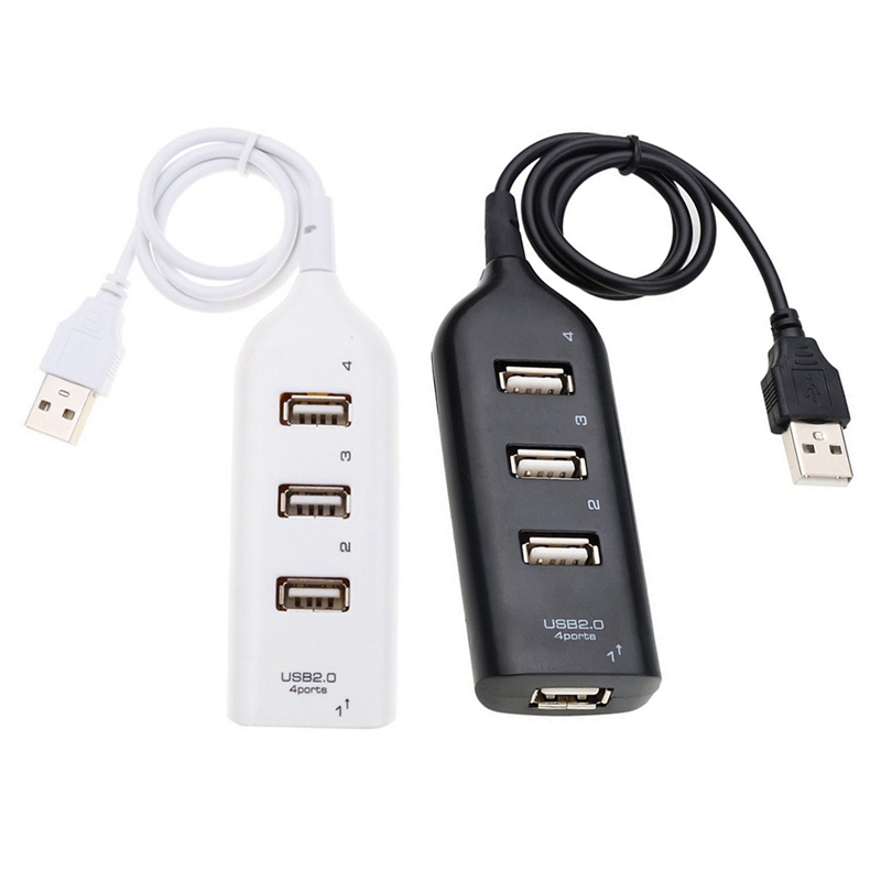 USB Hub 2.0 Multi-USB High Speed Hub Splitter 4-Port USB Hub Adapter for Laptop Receiver Computer Accessories