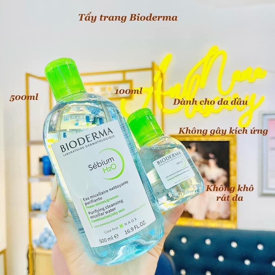 NƯỚC TẨY TRANG BIODERMA 100 - 500ML