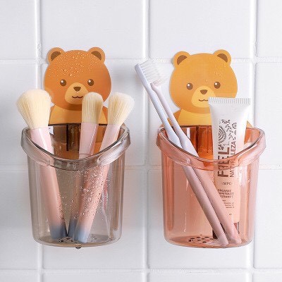 Cốc gấu đựng bàn chải kem đánh răng
