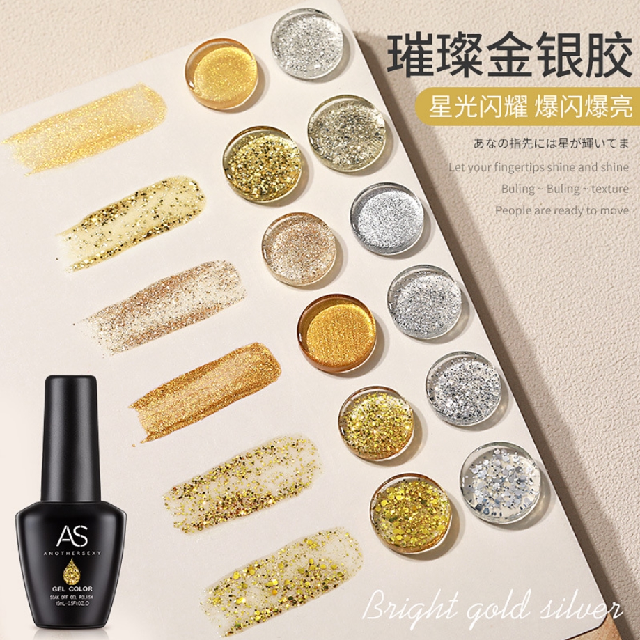 [HCM]Sơn gel AS nhũ mã JY 1-12