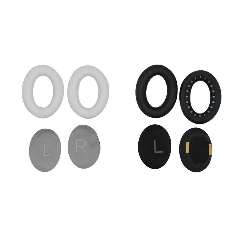 1Pair of Headphone Covers for QC 45 Headphone Easily Replaced Headphone Protector Sleeves Buckle Earpads