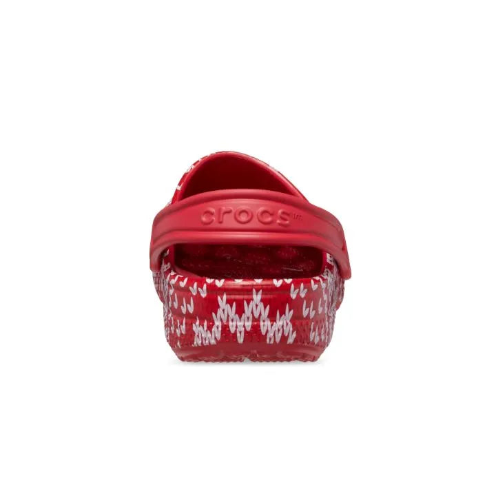 Giày Clog Trẻ Em Crocs Toddler Classic Holiday Sweater - Multi