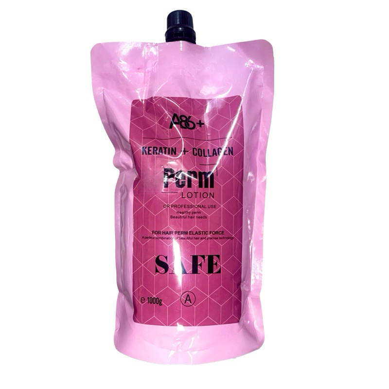 Thuốc uốn duỗi tóc A86 Safe không canh mềm hoá cho tóc yếu hương dâu 1000ml