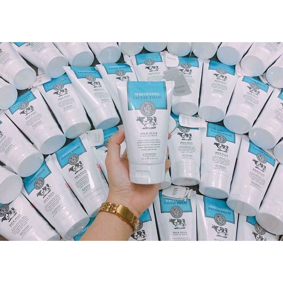 SỮA RỬA MẶT TINH CHẤT SỮA BÒ NON MILK PLUS THÁI