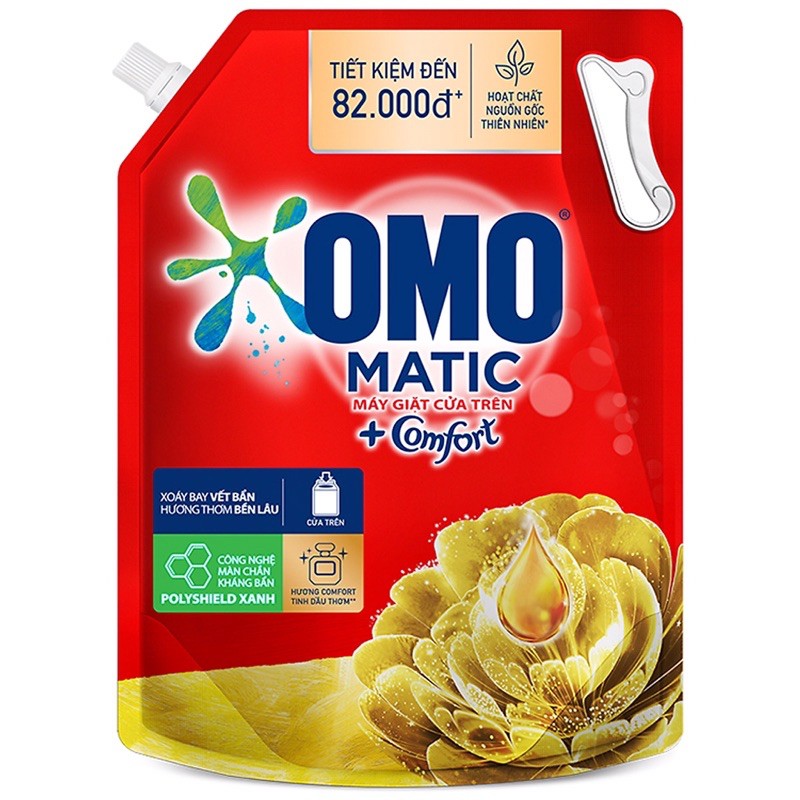 Nước giặt OMO Matic hương Comfort 3.6 kg - máy giặt cửa trên