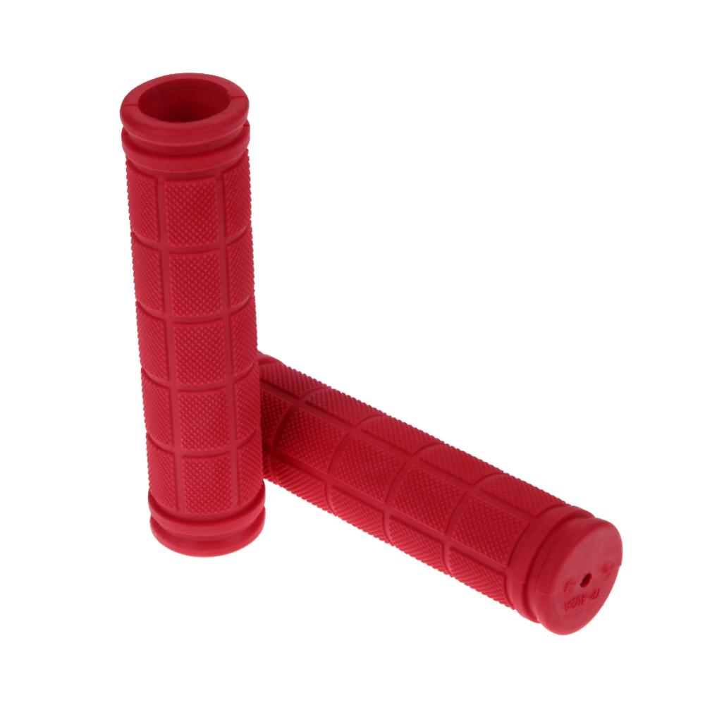 Soft MTB Cycle Mountain Bicycle Bike Handle bar Rubber End Grip