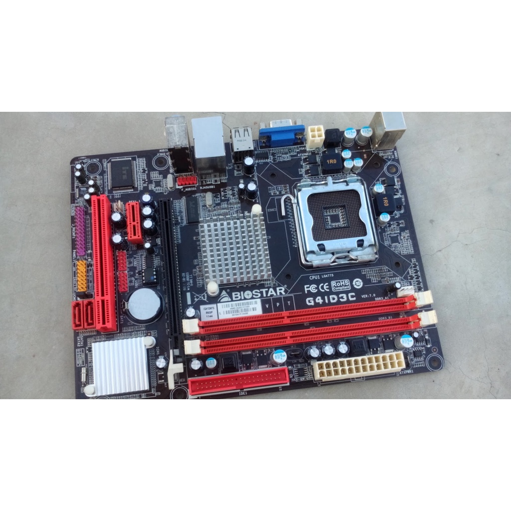 Combo Main G41 + CPU 5700 Socket 775 + Ram DDR3 4GB