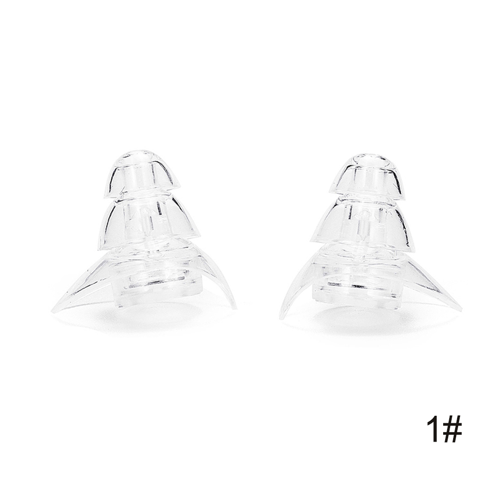 Hittime 1Pair Noise Cancelling Earplugs For Sleeping Study Concert Hear Safe Noise Cancelling Hearing Protection Silicone Ear Plugs