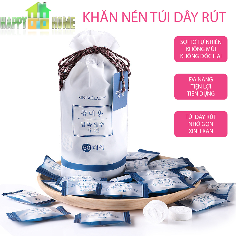 Khăn giấy nén hàn quốc cao cấp đa năng tiện lợi