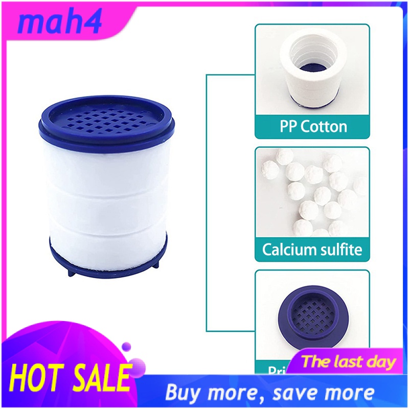 12PCS Faucet Water Purifier Filter Element Shower PP Cotton Filter Element Splash Filter Universal Tap Adapter for Kitchen Sink