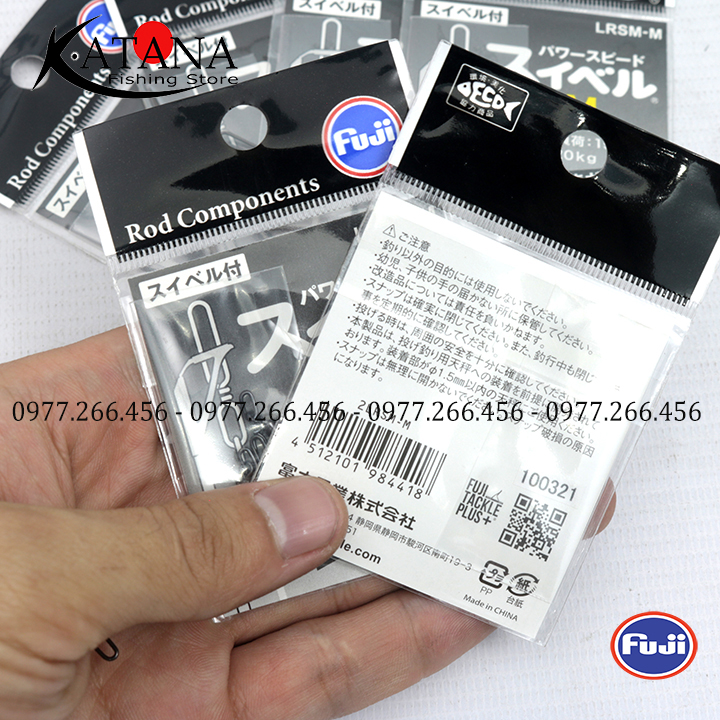 [HCM]Khóa vỉ size nhỏ chuyên lure Fuji