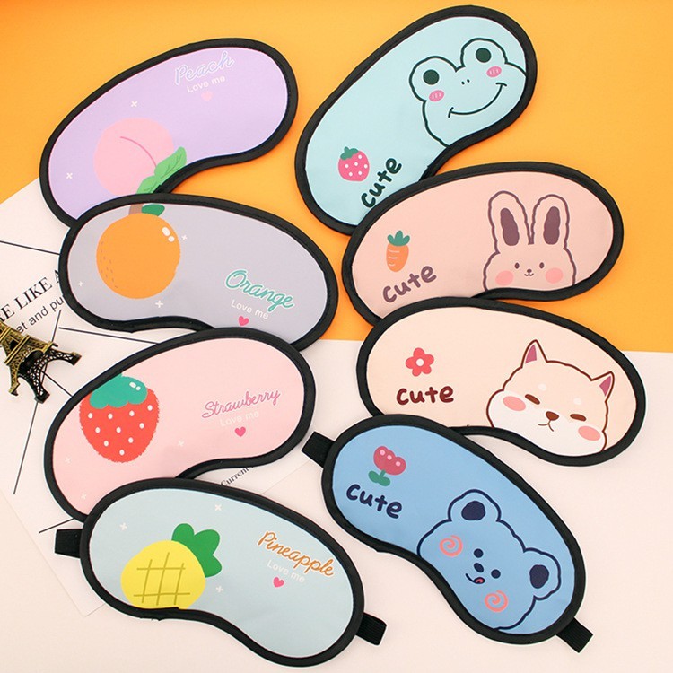 Miếng bịt mắt, che mắt khi ngủ hình cute