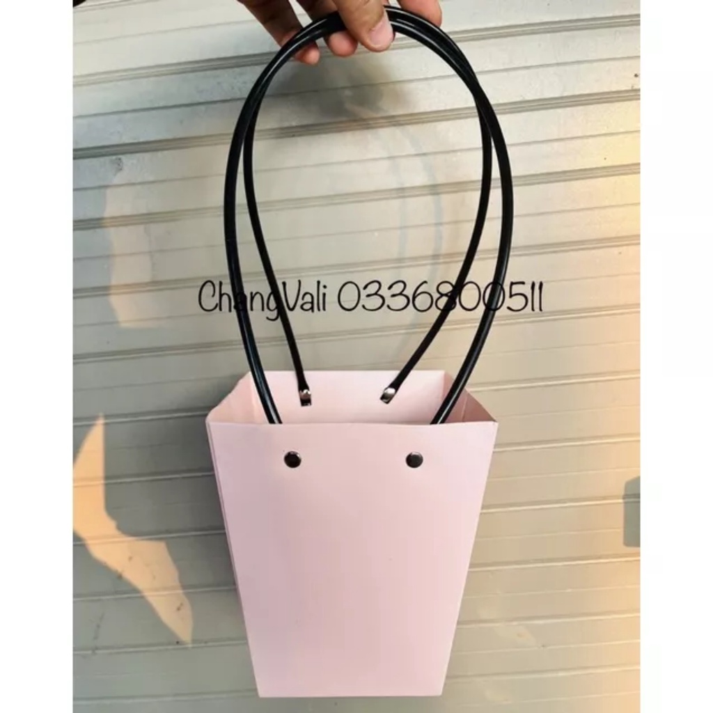 Giỏ cắm hoa Hà Quốc quai nhỏ -chống thấm nước