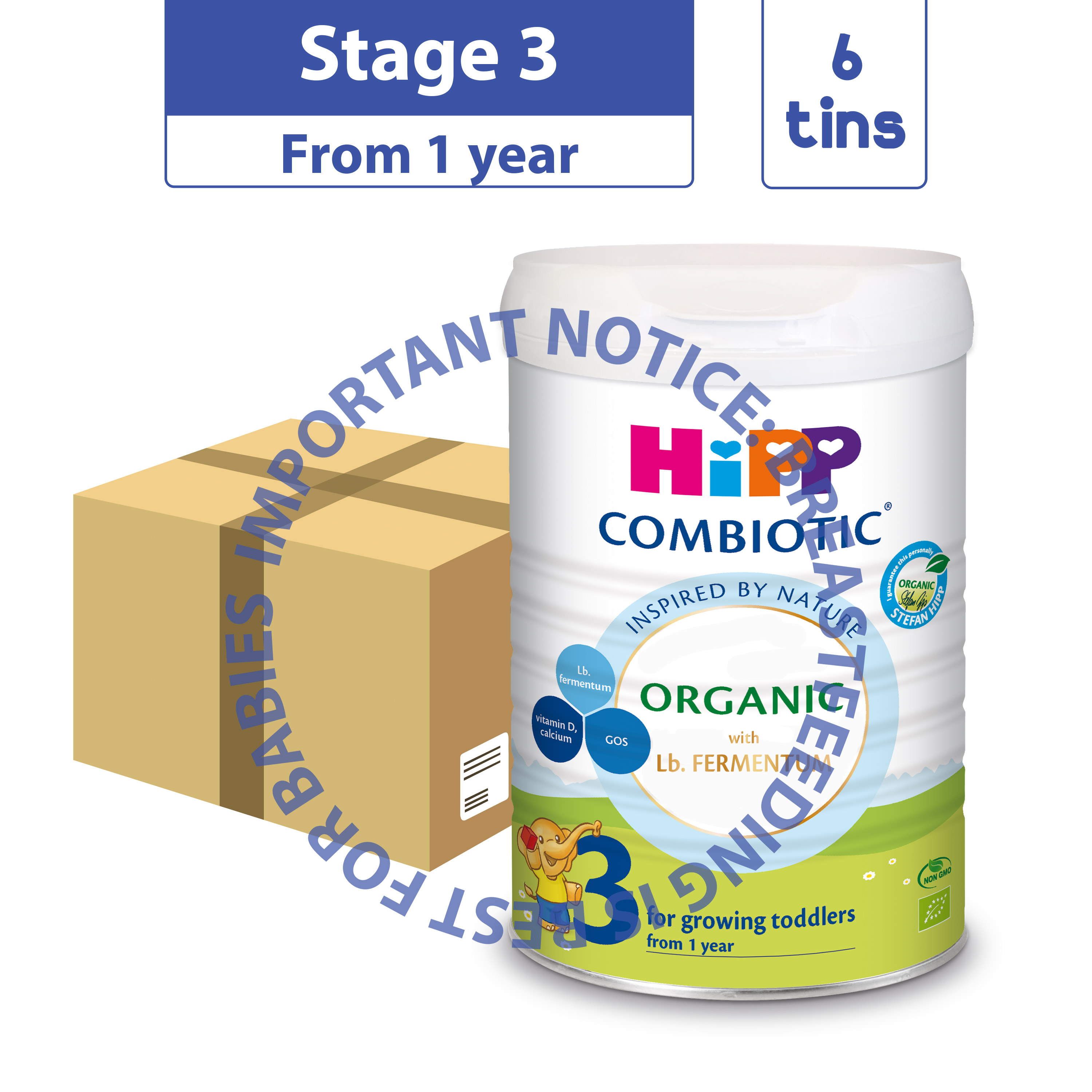 Hipp Junior Combiotic Growing Up Milk Stage 3 Carton Of 6 Lazada Singapore