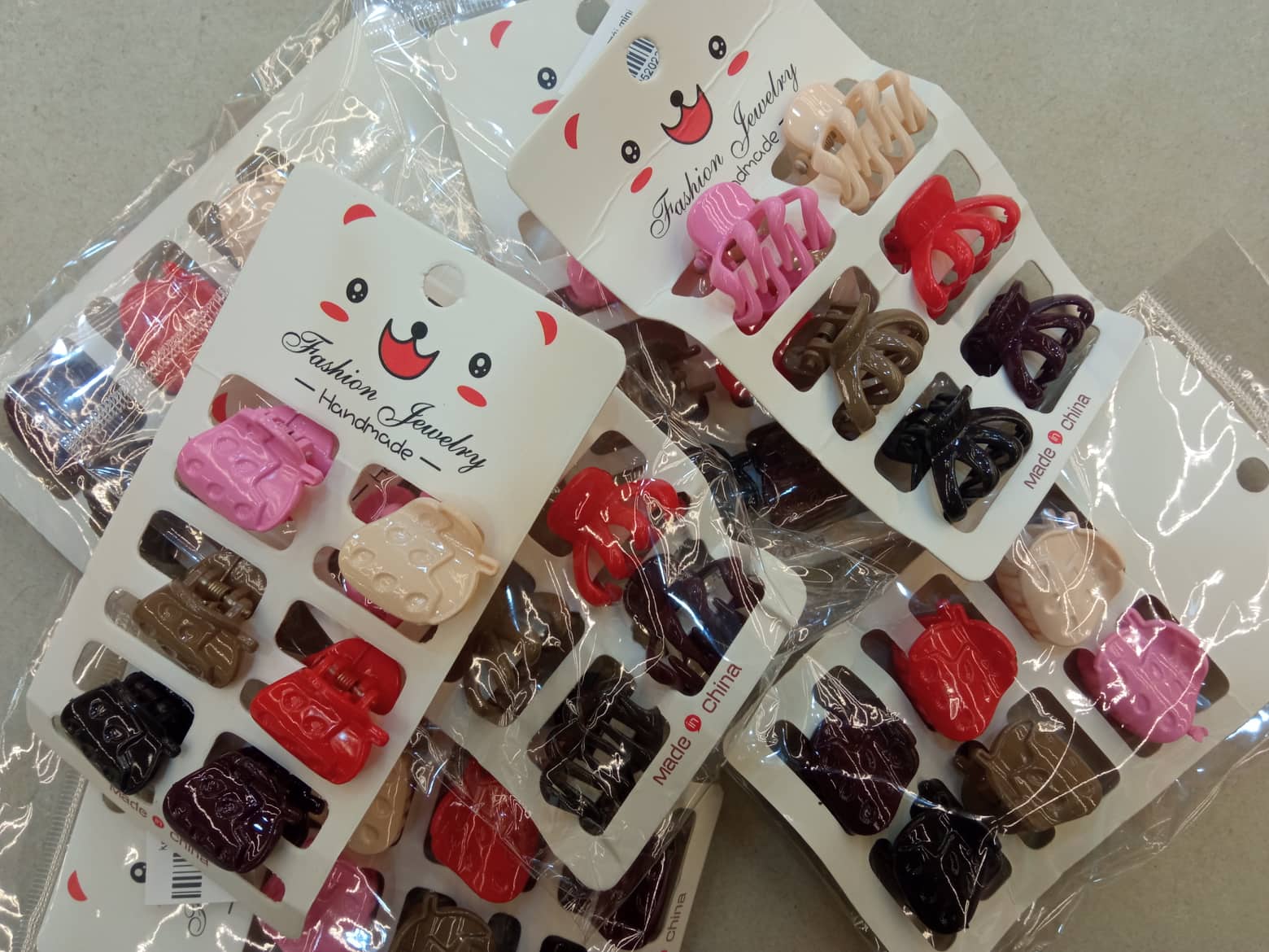 Set6 kẹp mái mini nhiều màu