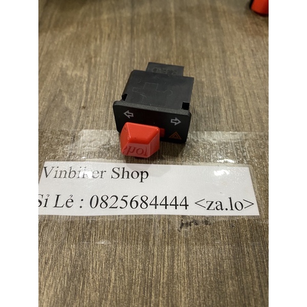 Công Tắc Xe Máy Nút Đỏ Thái Xịn Passing/Hazard/Đề/tắt đèn