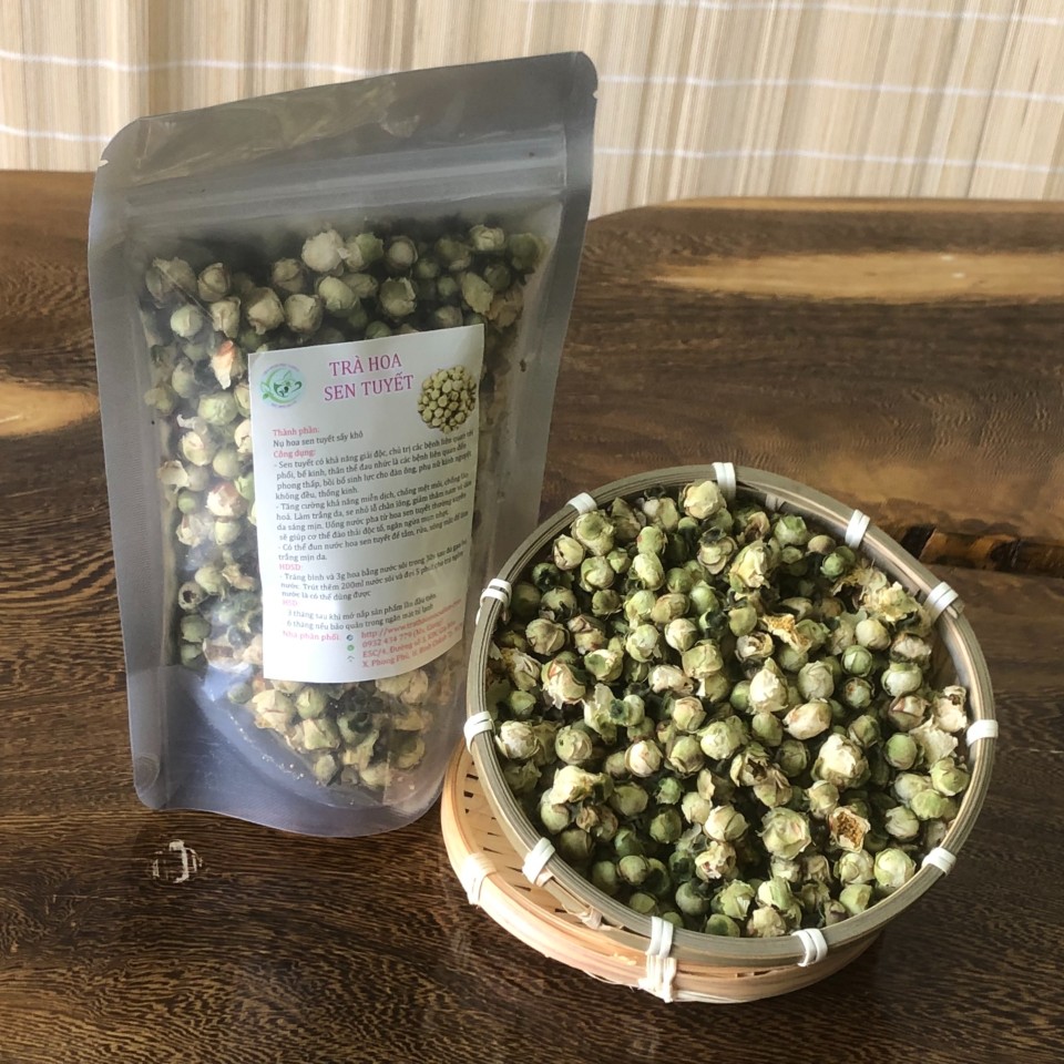 [HCM]Trà Hoa Sen Tuyết 100G
