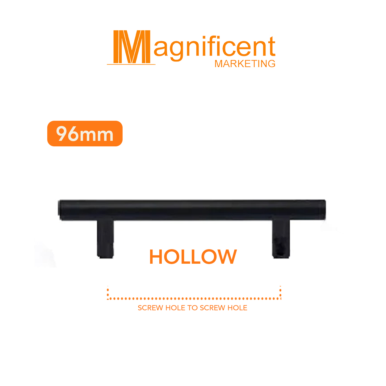 Stainless Black T Handle Handle 7925 96mm (10 pieces) Lazada PH