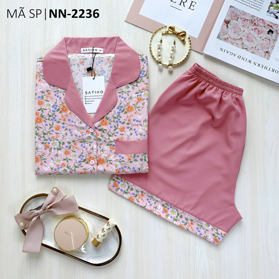 Pijama TNQN - Mari Pink [COMBO 3 BỘ 439K, 5 BỘ 719K ]