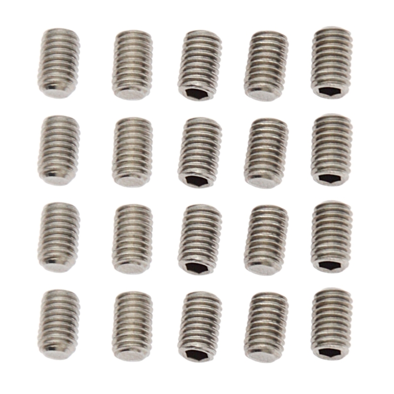 10 Pcs Stainless Steel Surfboard Grub Screws 5mm Fin Plug Screws lacement Surfboard Fin Screws Surfing Accessories