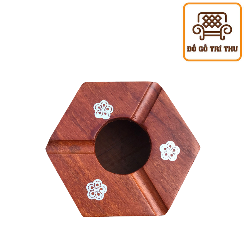 Gạt tàn thuô'c gỗ Hương