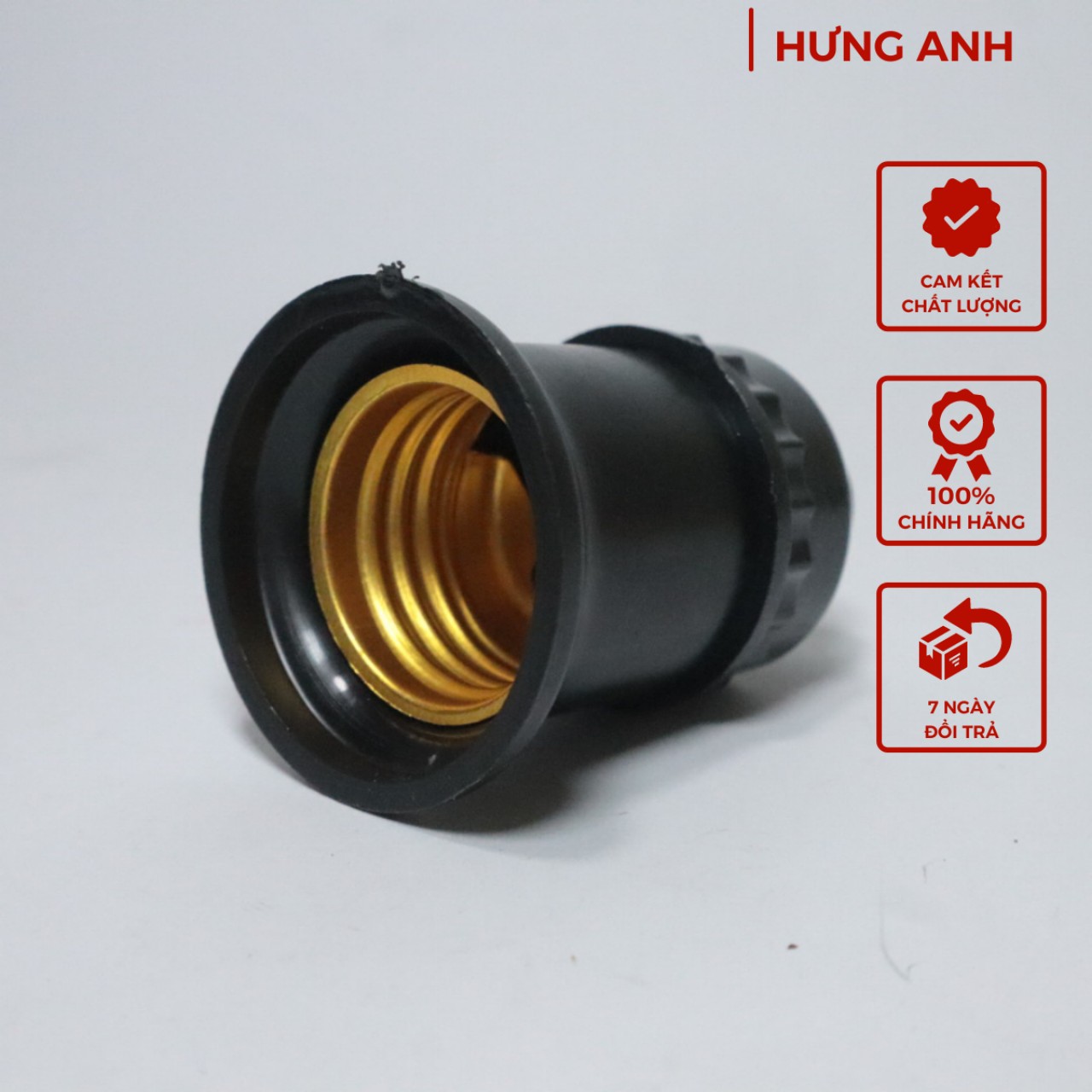 Combo 10, 5 Đui xoáy E27 treo bóng đèn thông dụng