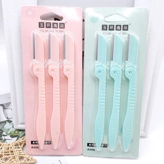 Set 3 dao cạo lông mày nalamei