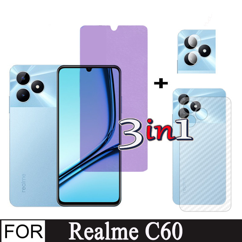 Realme%20C60%20Matte%20Privacy%20tempered%20Glass%20For%20Realme%20C51%20C53%203%20in%201%20Anti%20Blue%20Light%20Ray%20Tempered%20Glass%20Screen%20Protector%20and%20Camera%20Lens%20Glass%20Protector%20-%20Image%202