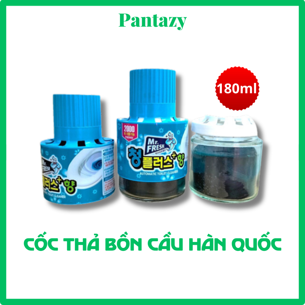 Cốc thả bồn cầu - Hàn Quốc Mr Fresh 180g