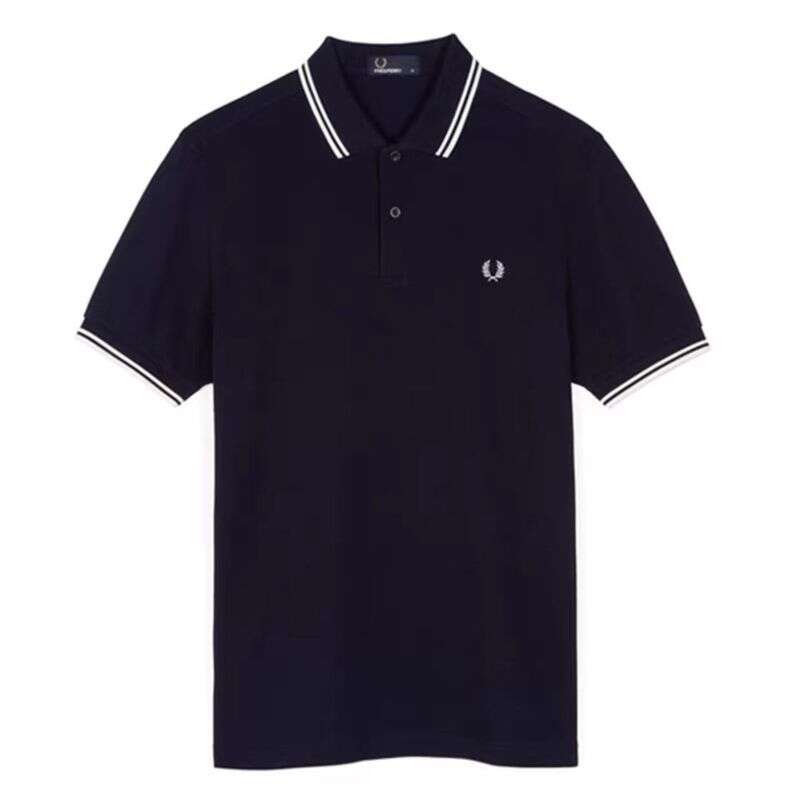 Fred Perry men's polo shirt, short-sleeved T-shirt, lapel, simple
