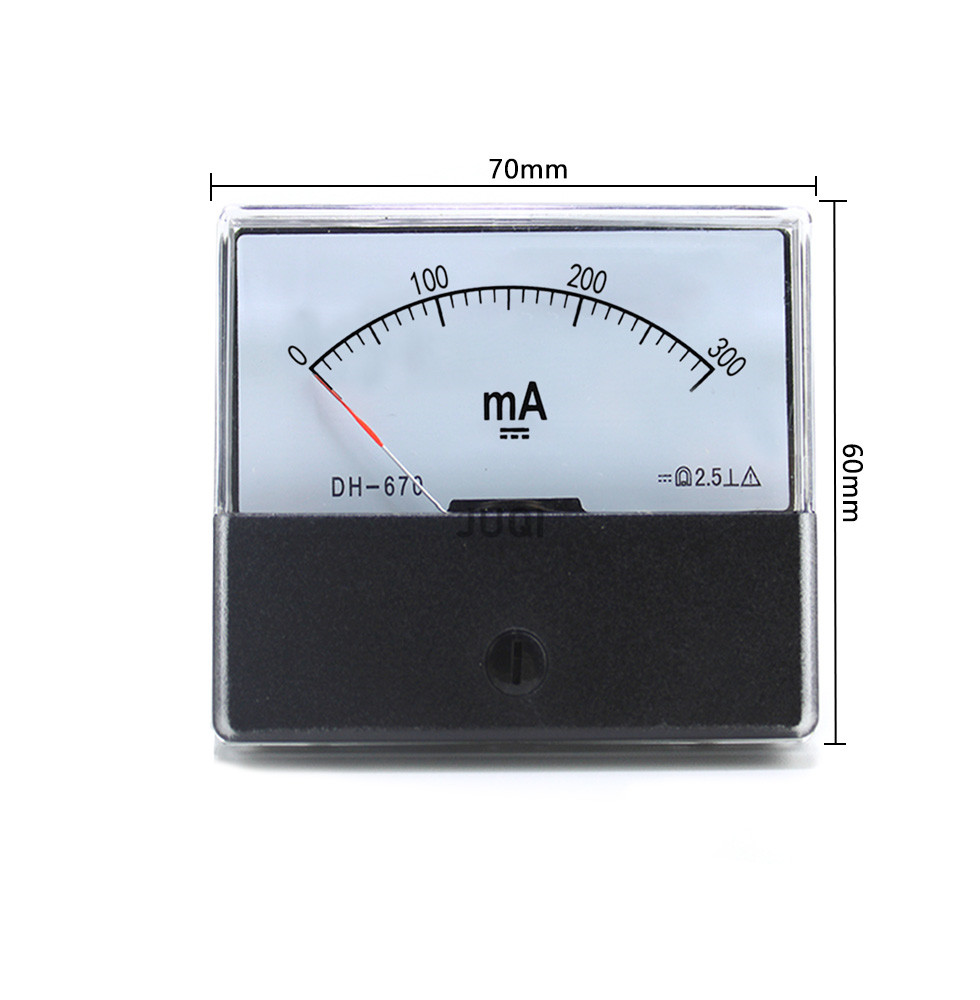 Ma Measurement Dh-670 Ma Dc Pointer Type Milliammeter 1ma 10ma 20ma 30ma 50ma 100ma ...