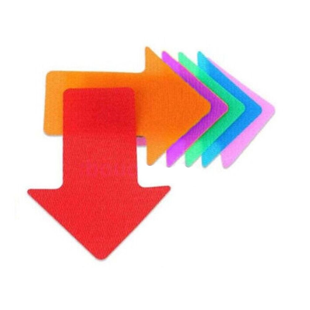 ZBUE7424 30Pcs Floor Preschool Kindergarten Distancing Social Circles Dot Carpet Spot Markers Sit Sitting Sticker Colorful Carpet Markers