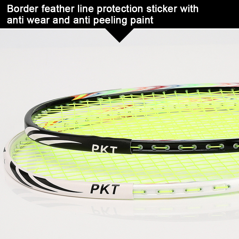 Badminton Racket Head Sticker, Racket Frame Protective Film, Edge Wrapping, Wear-Resistant Protective Adhesive Tape. 