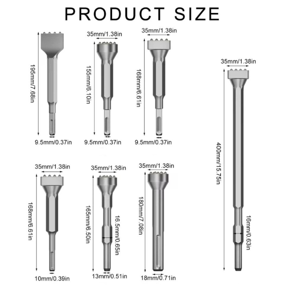 Breaker Head Alloy Head Bushing Bit Round Square HexagonTips Surface ...