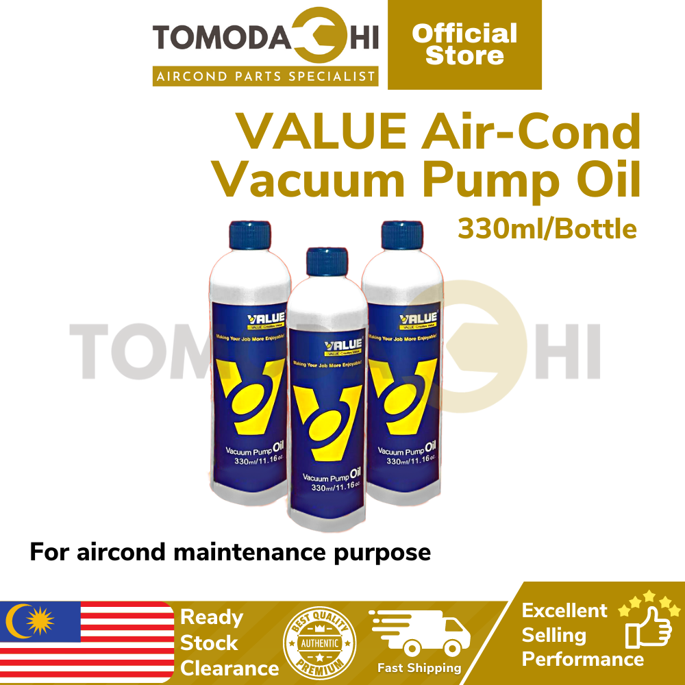 TOMODACHI VALUE Vacuum Pump Oil 330ml/Bottle VALUE Genuine value