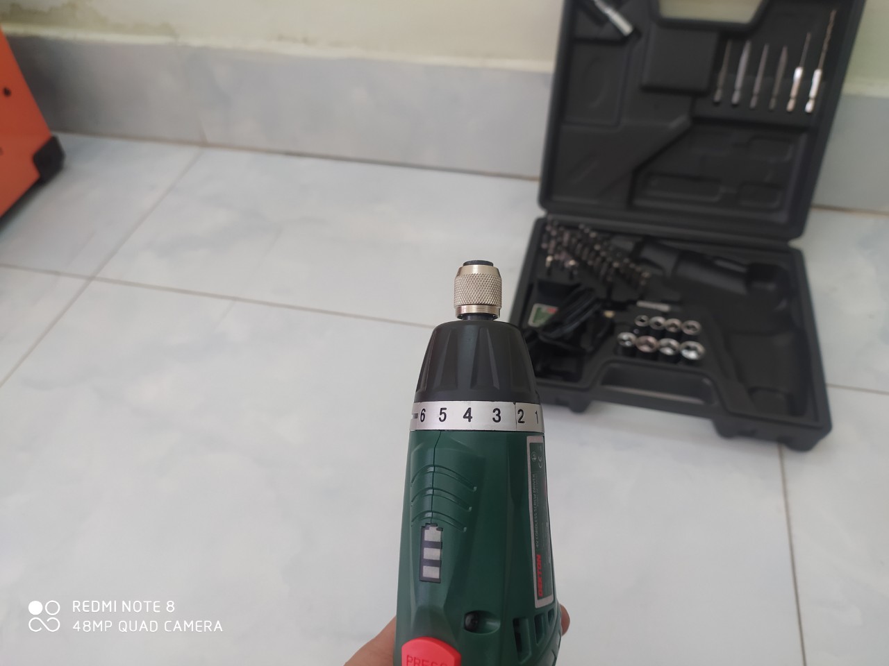 Máy Vặn Vít Pin Dekton DK CV0502 45 Phụ kiện