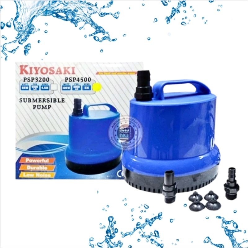 KIYOSAKI PSP 4500 Pompa kolam aquarium Hidroponik