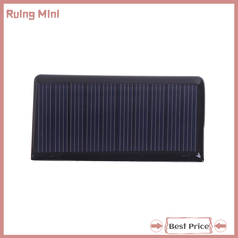 Ruing 1Pc Solar Panel 5V 60MA For Mini Solar Panel Charging And Generating Electricity