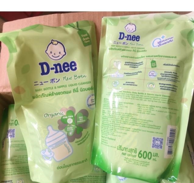 NƯỚC RỬA BÌNH SỮA DNEE Organic 600ml
