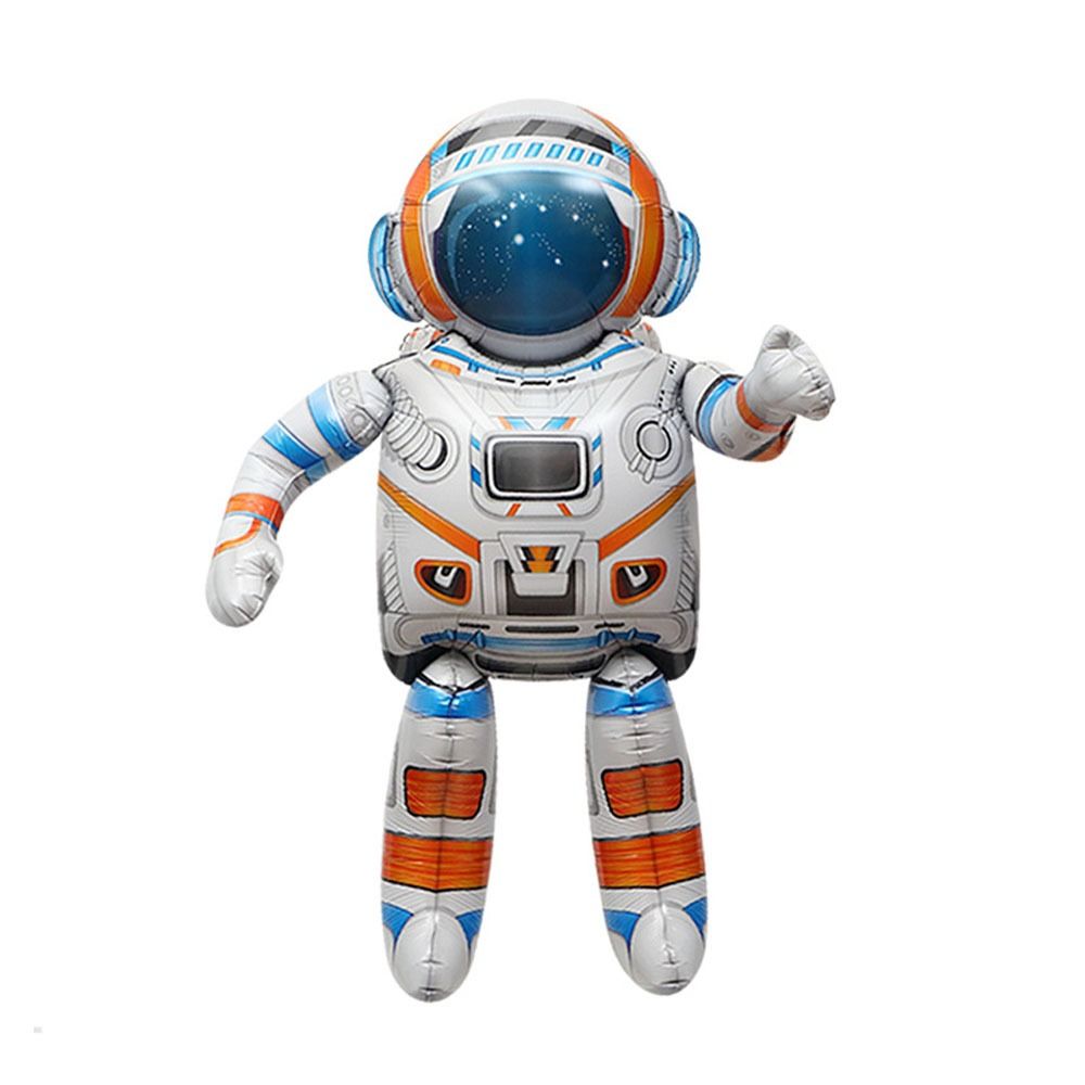 HOTOMI Standing Astronaut Balloon Spaceman Rocket Inflatable Space ...