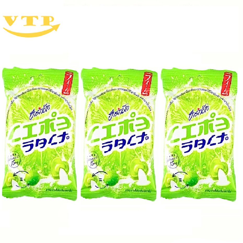 Combo 3 Gói Kẹo Chanh Muối Thái Lan 100gr