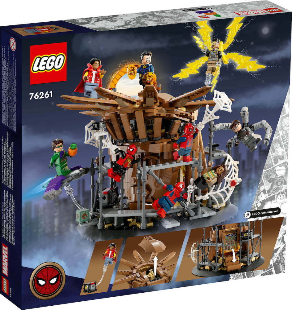 [100% chính hãng] LEGO 76261 Marvel Spider-Man Final Battle 10+ pcs  LEGO lắp ráp đồ chơi