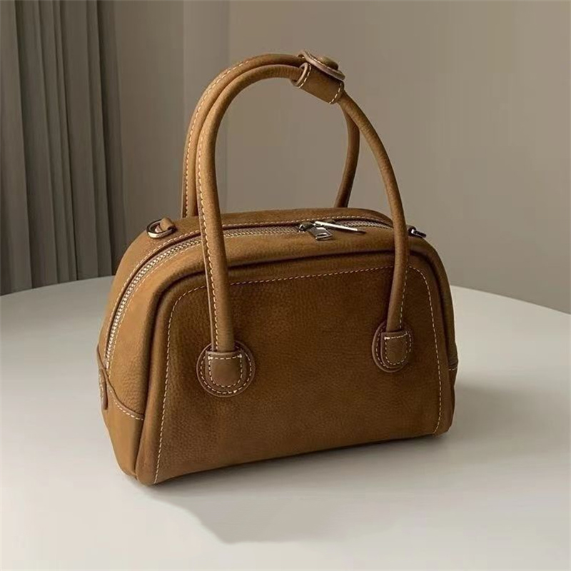 Movi Katie Women's Crossbody Bag New Boston Mini Square Bag Retro Handbag