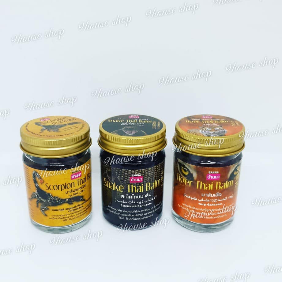 01 Hủ Dầu Cù Là Rắn Thái Lan 50gram