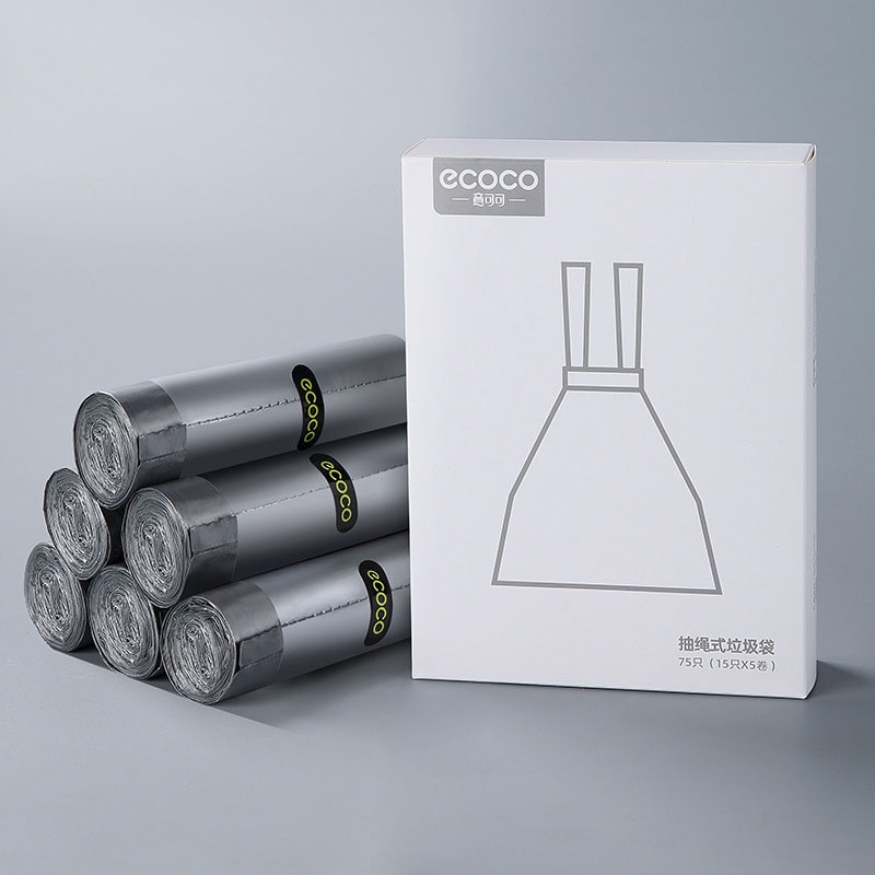 Thùng rác ecoco, thùng rác treo tủ dán nhà vệ sinh ecoco e2236