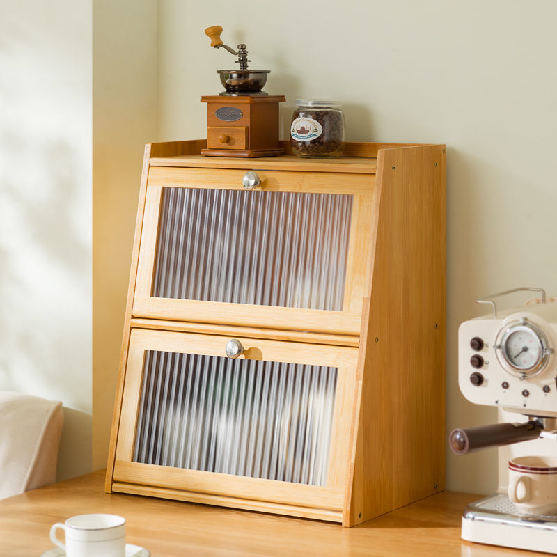 Finelife Desktop Storage Box Cup Storage Tea Set Display Kitchen Water Cup Shelf