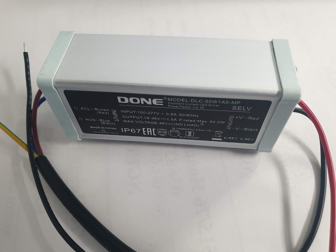 Source Done Dlc - 50W for Led Flood Lights, Street Lights (Driver) Done