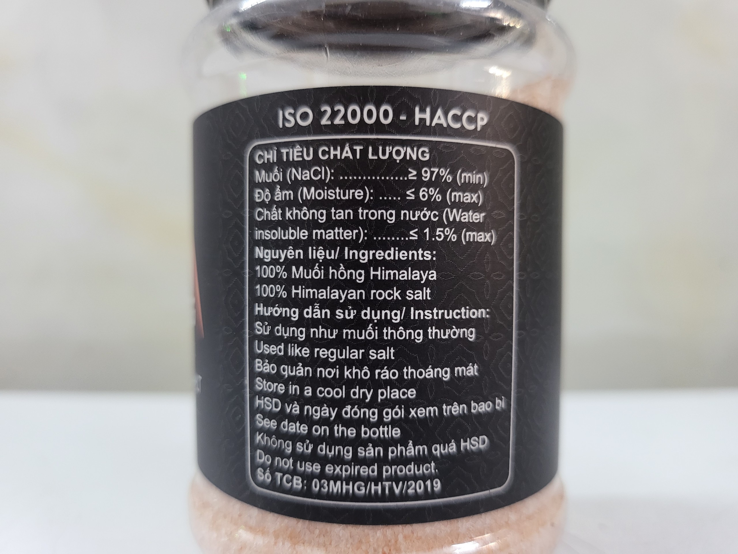 [Hộp nhỏ 200g – MỊN] Muối hồng [Pakistan] VIPEP Hymalayan Pink Salt (bph-hk)