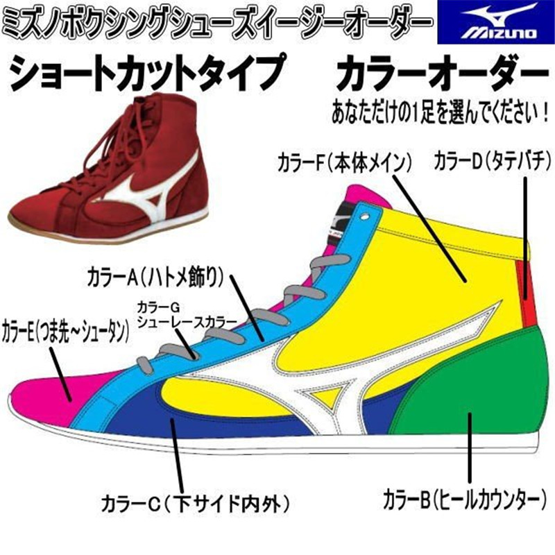 Custom mizuno boxing sale shoes