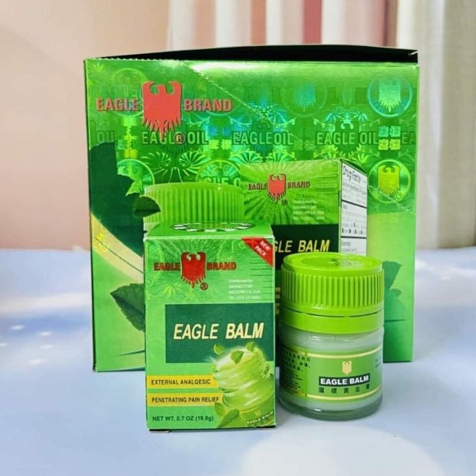 (Chính Hãng) Dầu Cù Là Xanh Con Ó Eagle Balm Mỹ 20g